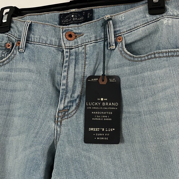 🍀 LUCKY BRAND 🍀 JEANS 10/30 L 🍀NWT🍀 - Picture 3 of 7